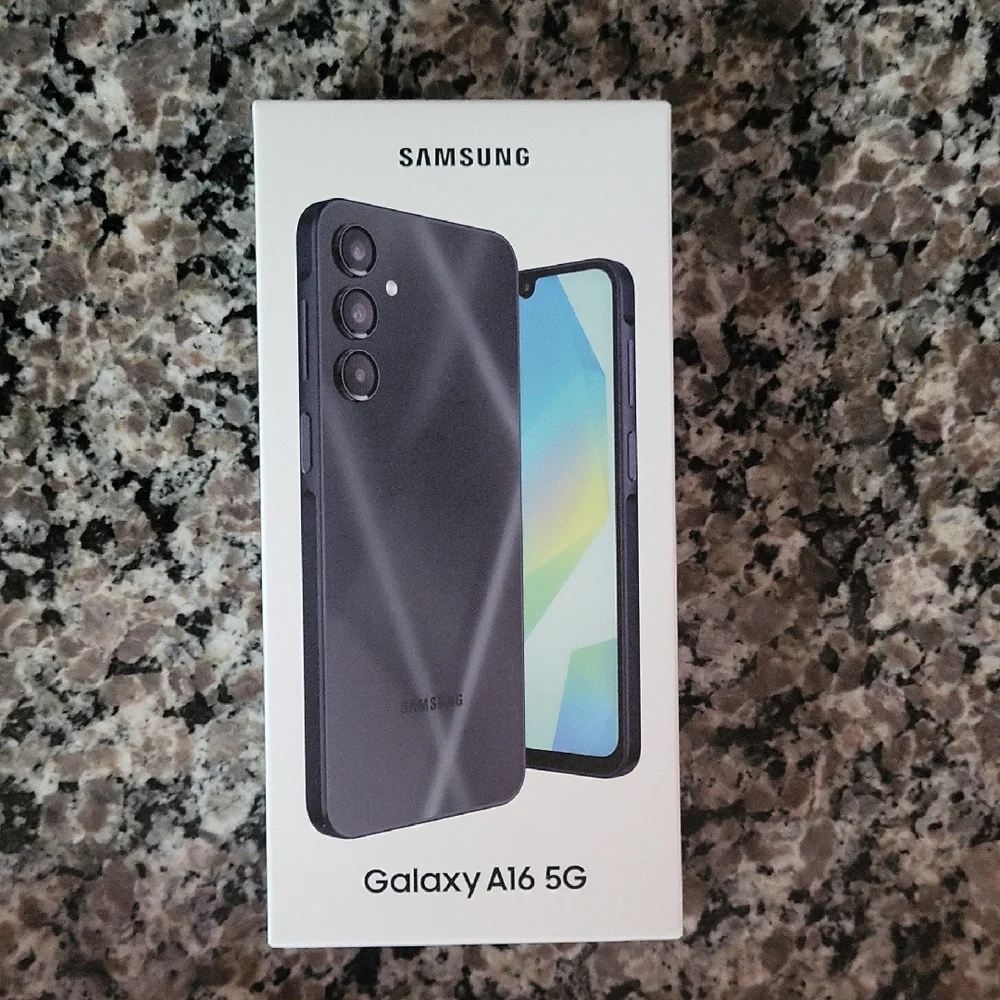 Samsung Galaxy A16 5G - 128 GB - A166U | Blue Black | TMOBILE | NEW SEALED!